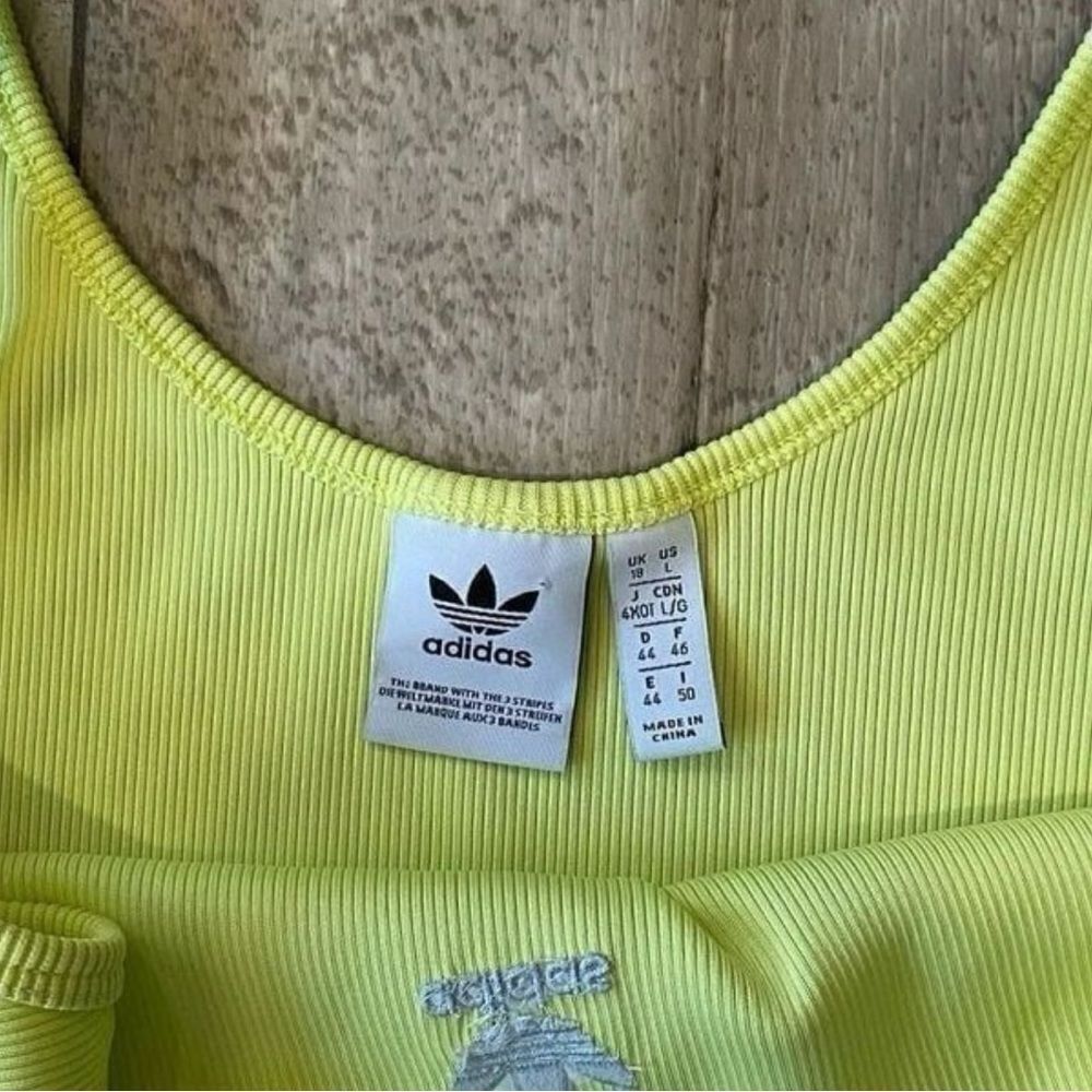 Adidas Cropped Tank Top - Picture 3 of 4